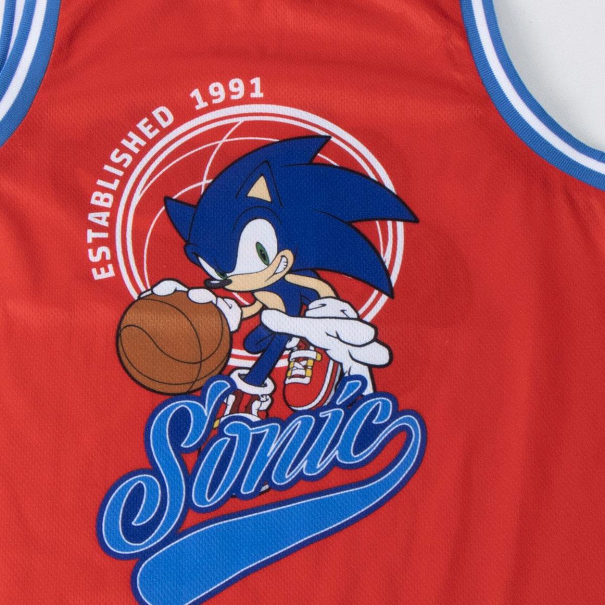 Sonic The Hedgehog Trainingsanzug - Kinder 2 Teilig Sportbekleidung Schule Freizeit (2-tlg)