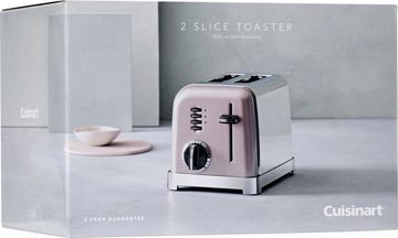 Cuisinart Toaster CPT160PIE, für 2 Scheiben, 900 W, extra breite Toastschlitze, Retro Design