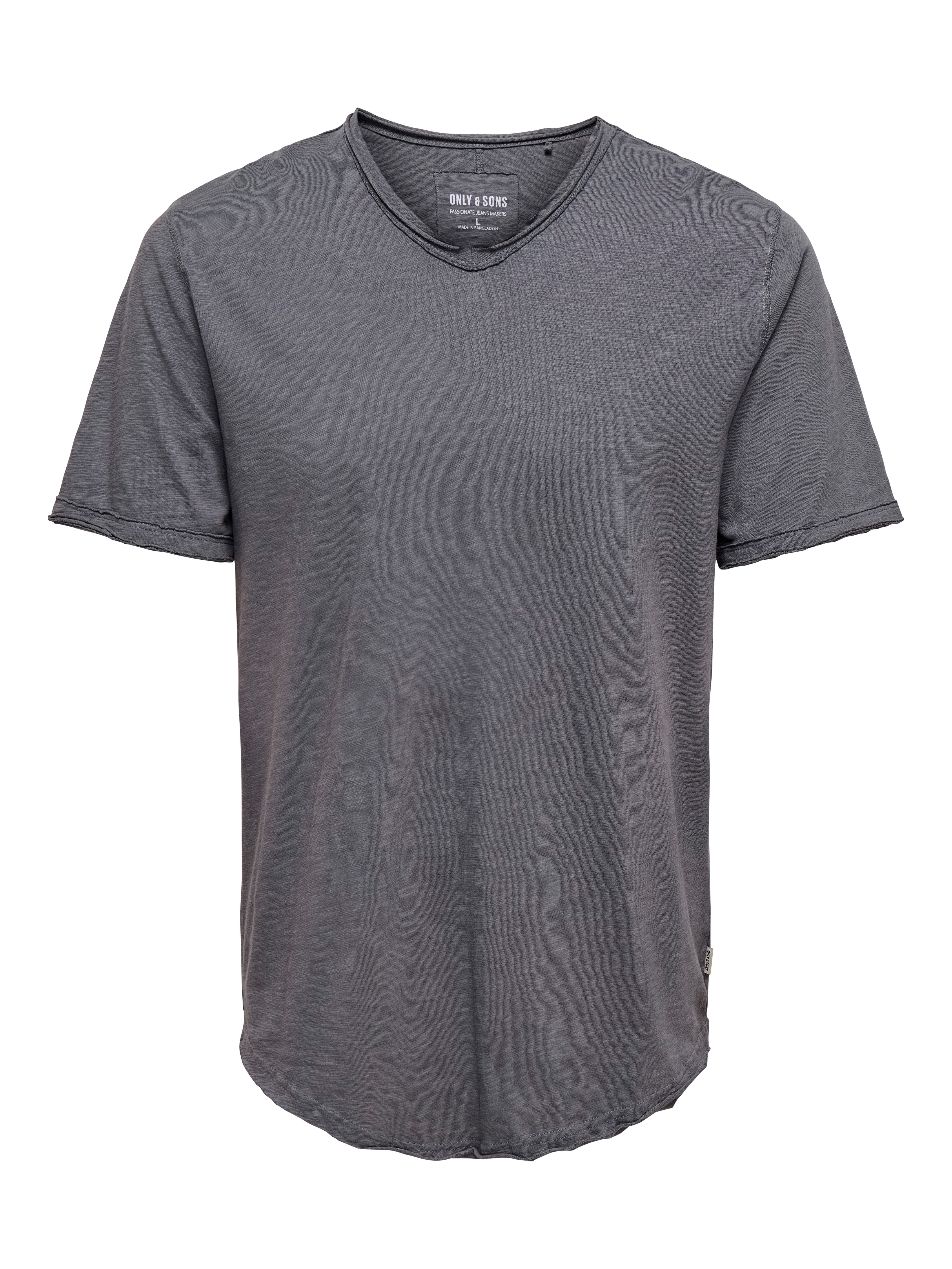 V-Shirt ONSBENNE LONGY V-NECK SS TEE NOOS