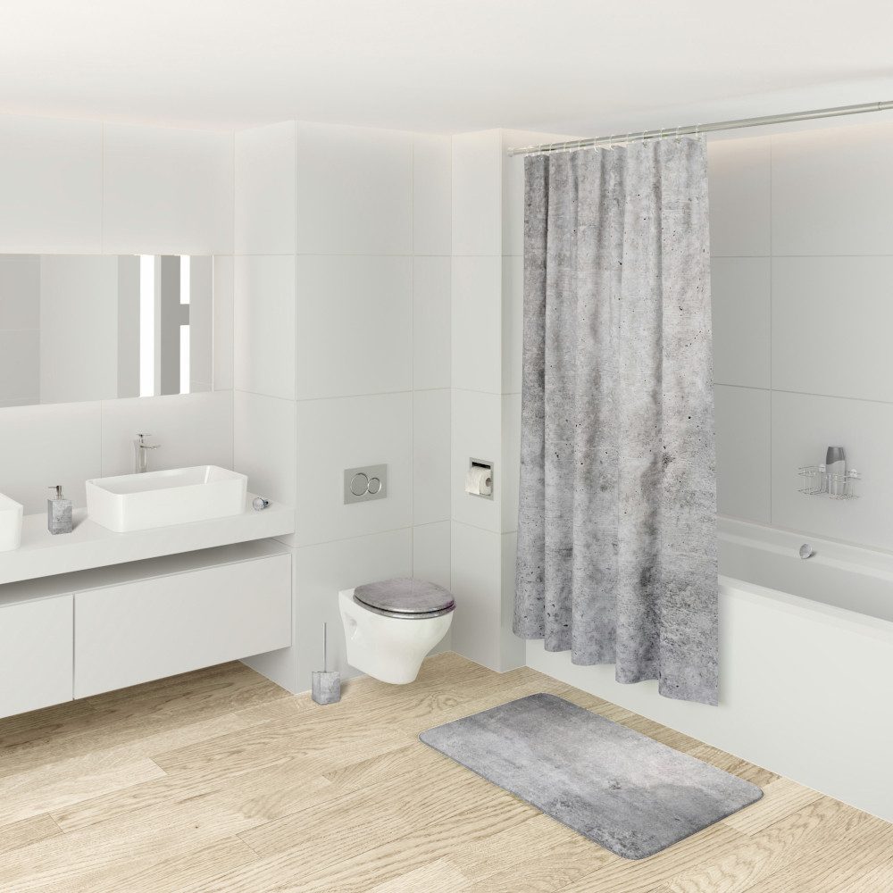 Sanilo Badaccessoire-Set Beton, WC-Bürste und Seifenspender, 2 tlg., 2-tlg. günstig online kaufen