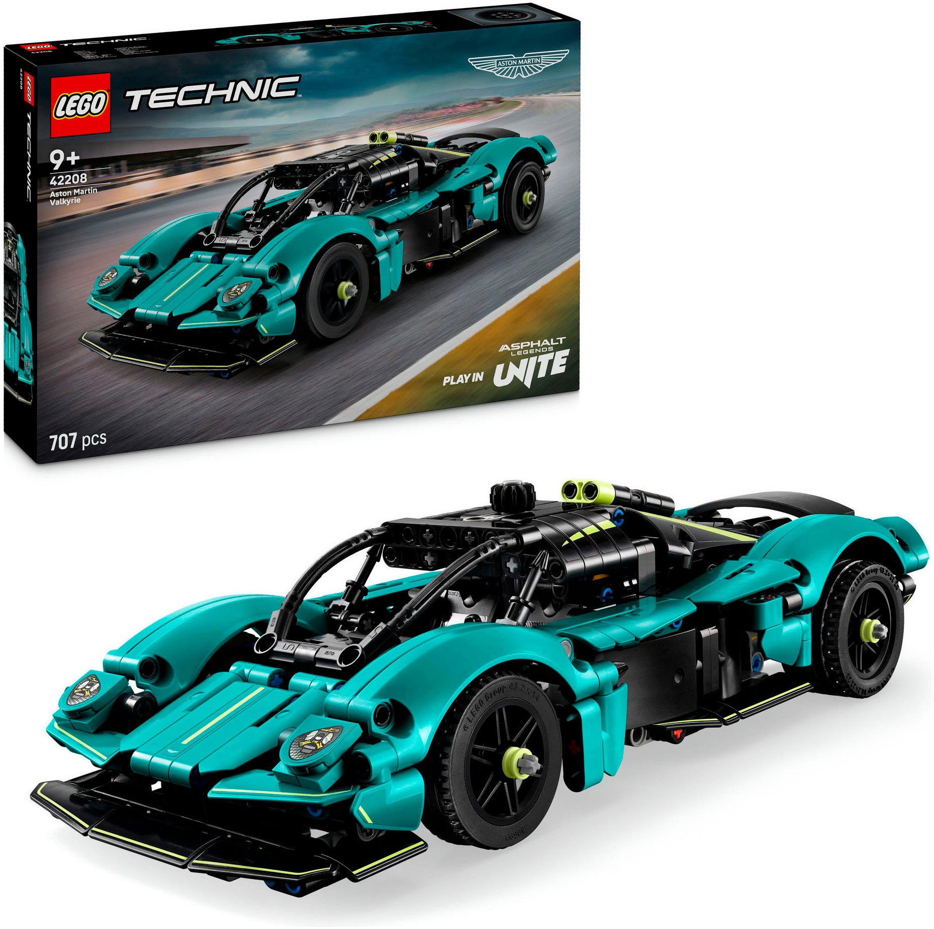 LEGO® Aston Martin Valkyrie (42208), LEGO Technic Konstruktionsspielsteine, günstig online kaufen