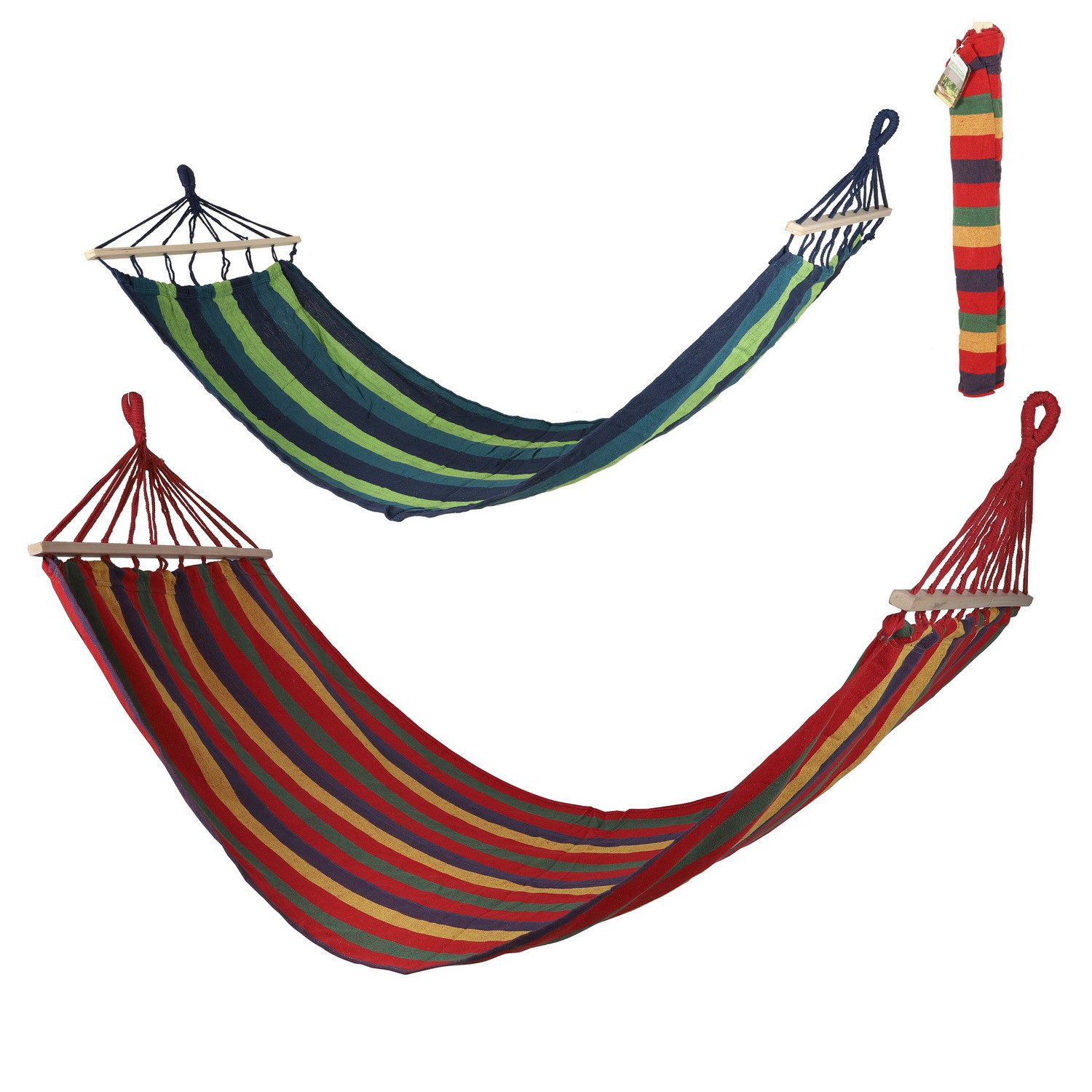 Sunnydays Stabhängematte farbenfrohe Hängeliege Stabhängeliege Hänge-Matte, günstig online kaufen
