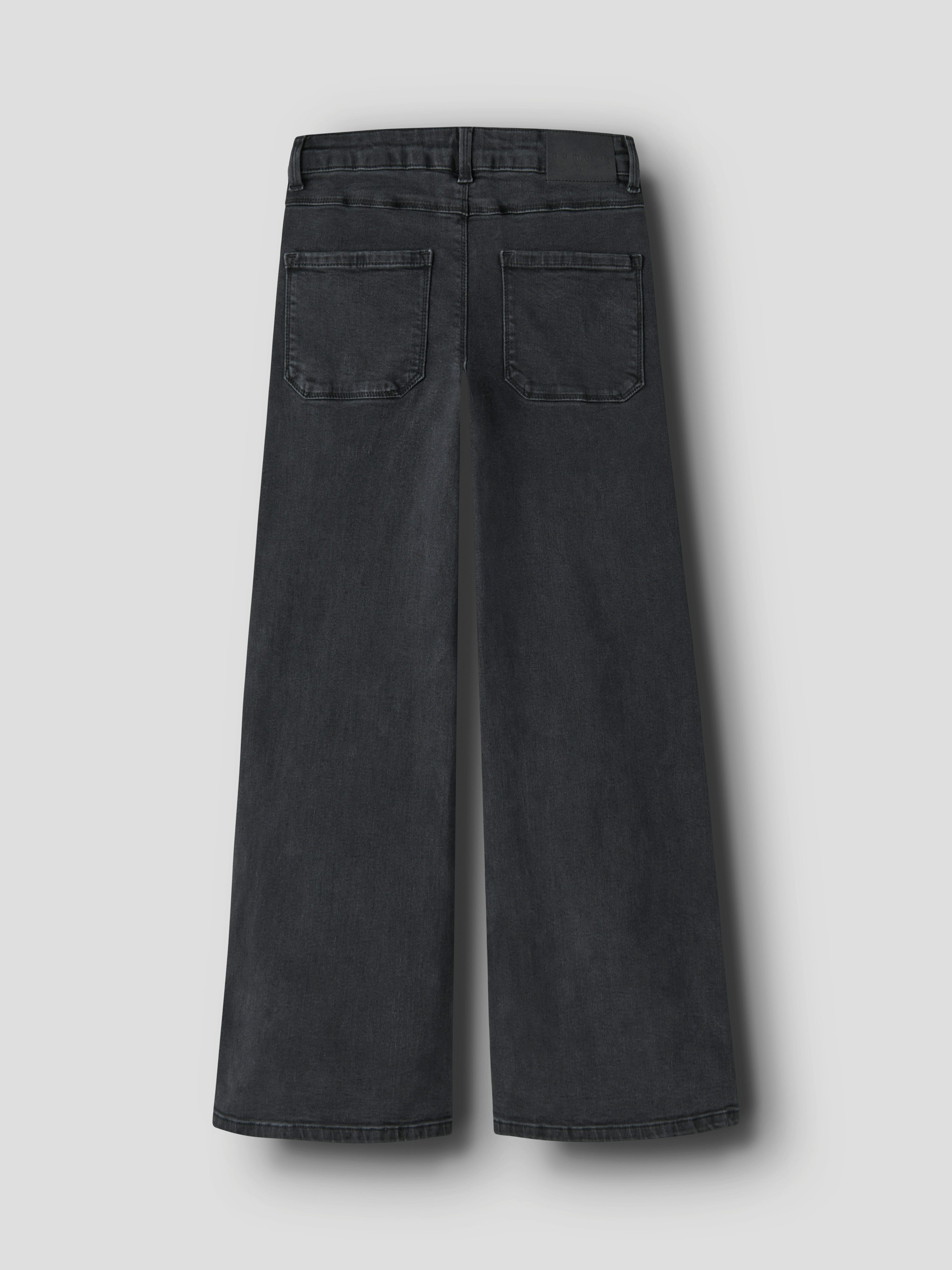 Name It Weite Jeans NKFPOLLY X-WIDE JEANS 3057-FR NOOS Baumwollmischung, Wide Fit an den Beinen, leichter Used Look
