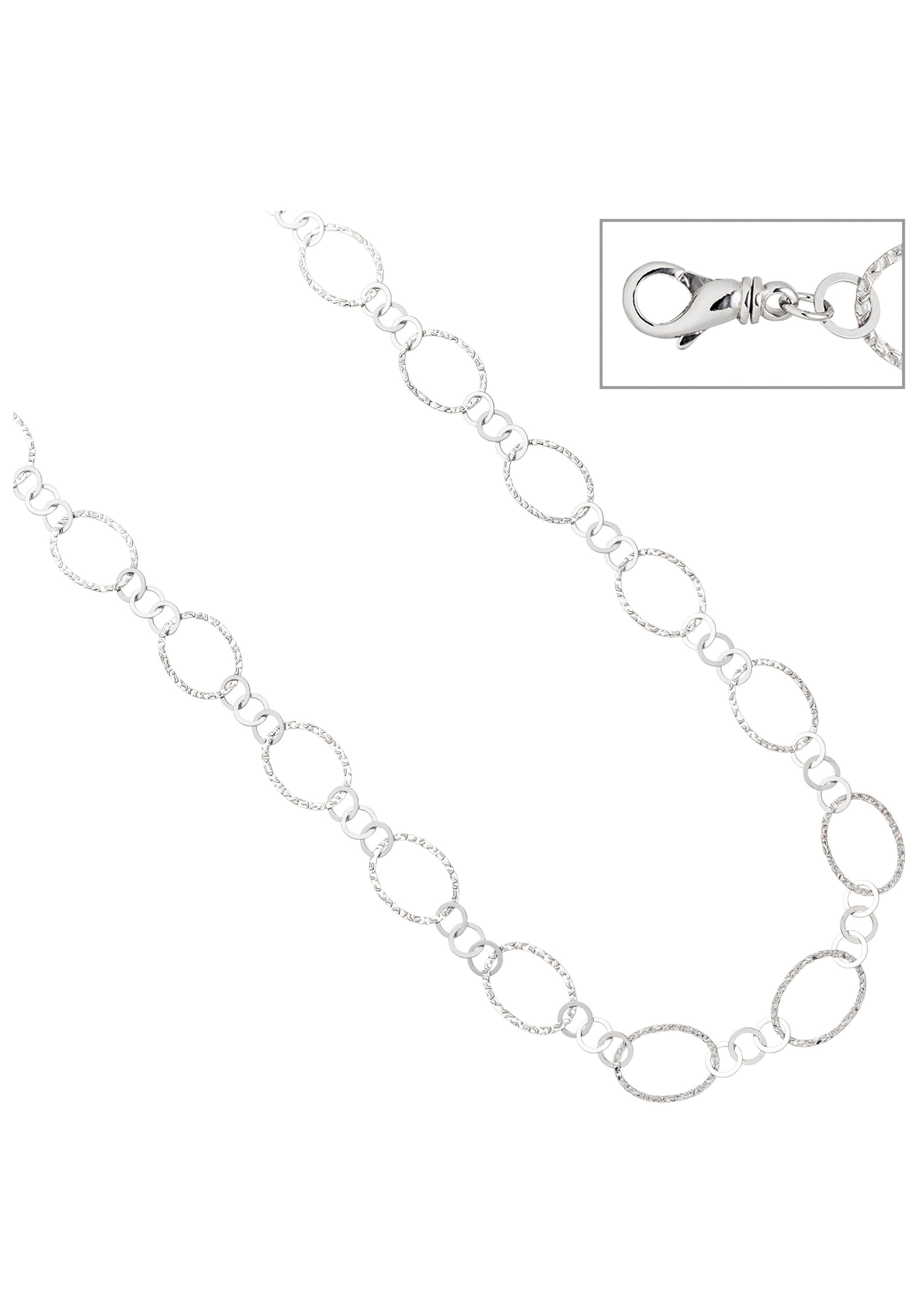 JOBO Silberkette, 925 Silber 80 cm silbe...
