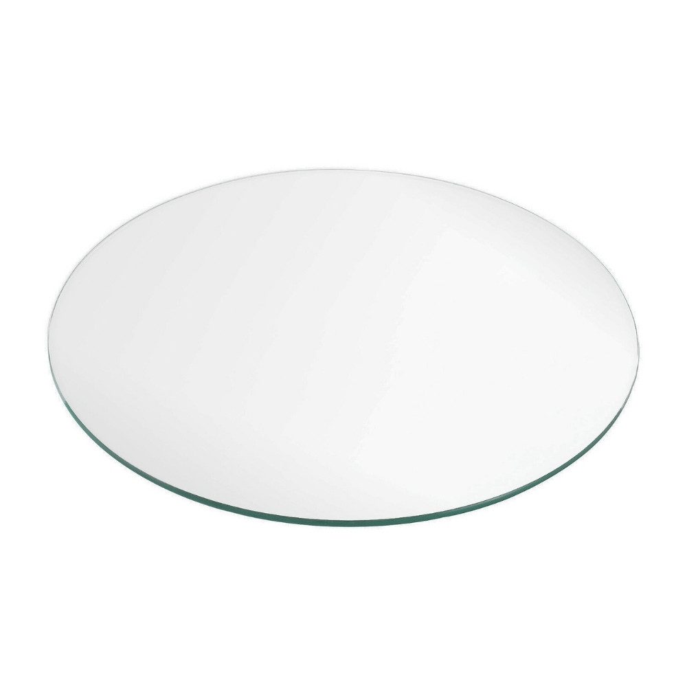 LebensWohnArt Tischplatte Glasplatte TERRY 30cm Rund 8mm Gehärtetes Glas Platzteller – Bild 5 von 5