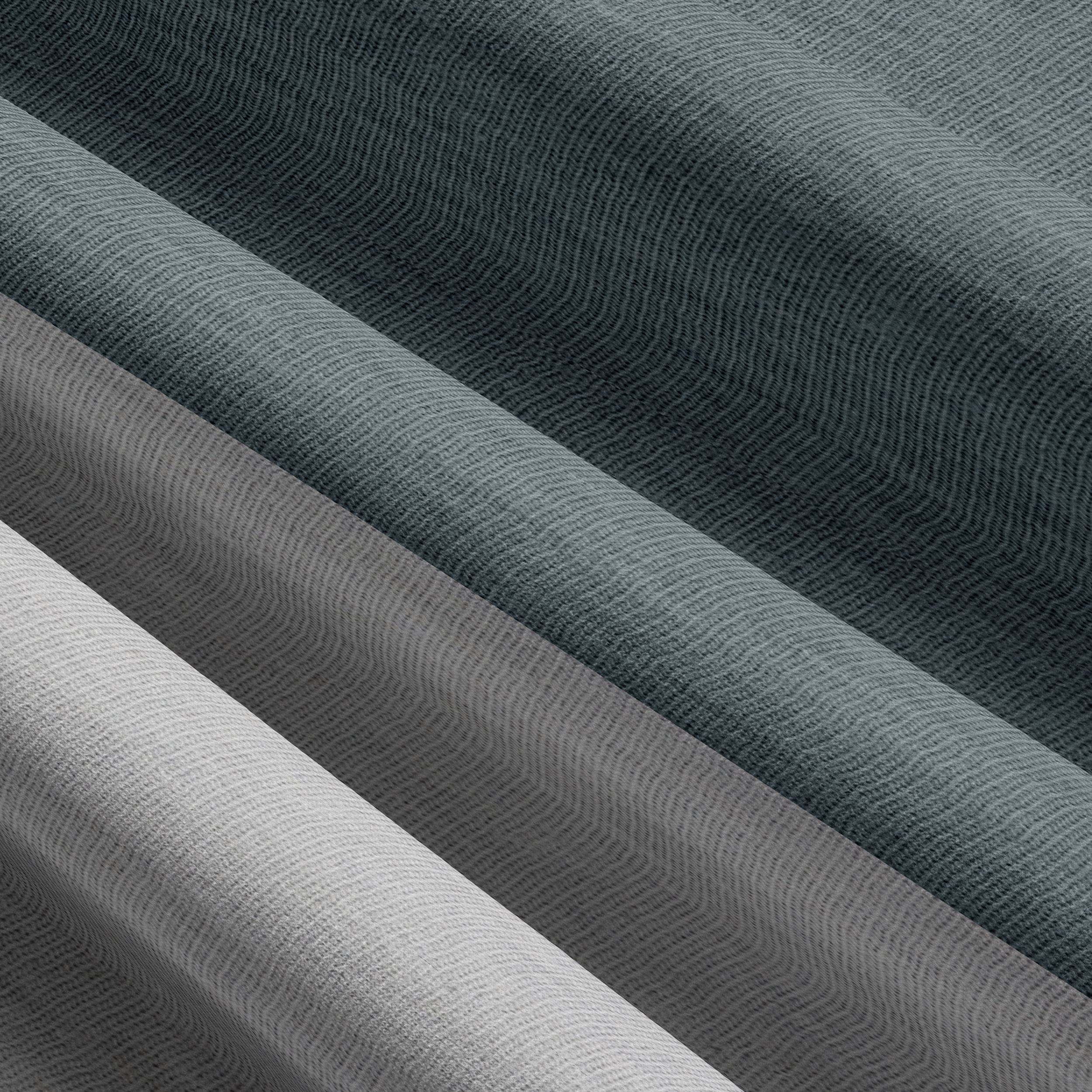 Leonado Vicenti Bettwäsche Baumwolle 135x200 cm und 155x220 cm, Jersey, 2 teilig, Unifarben im Melange-Design mit Markenreißverschluss – Bild 4 von 5