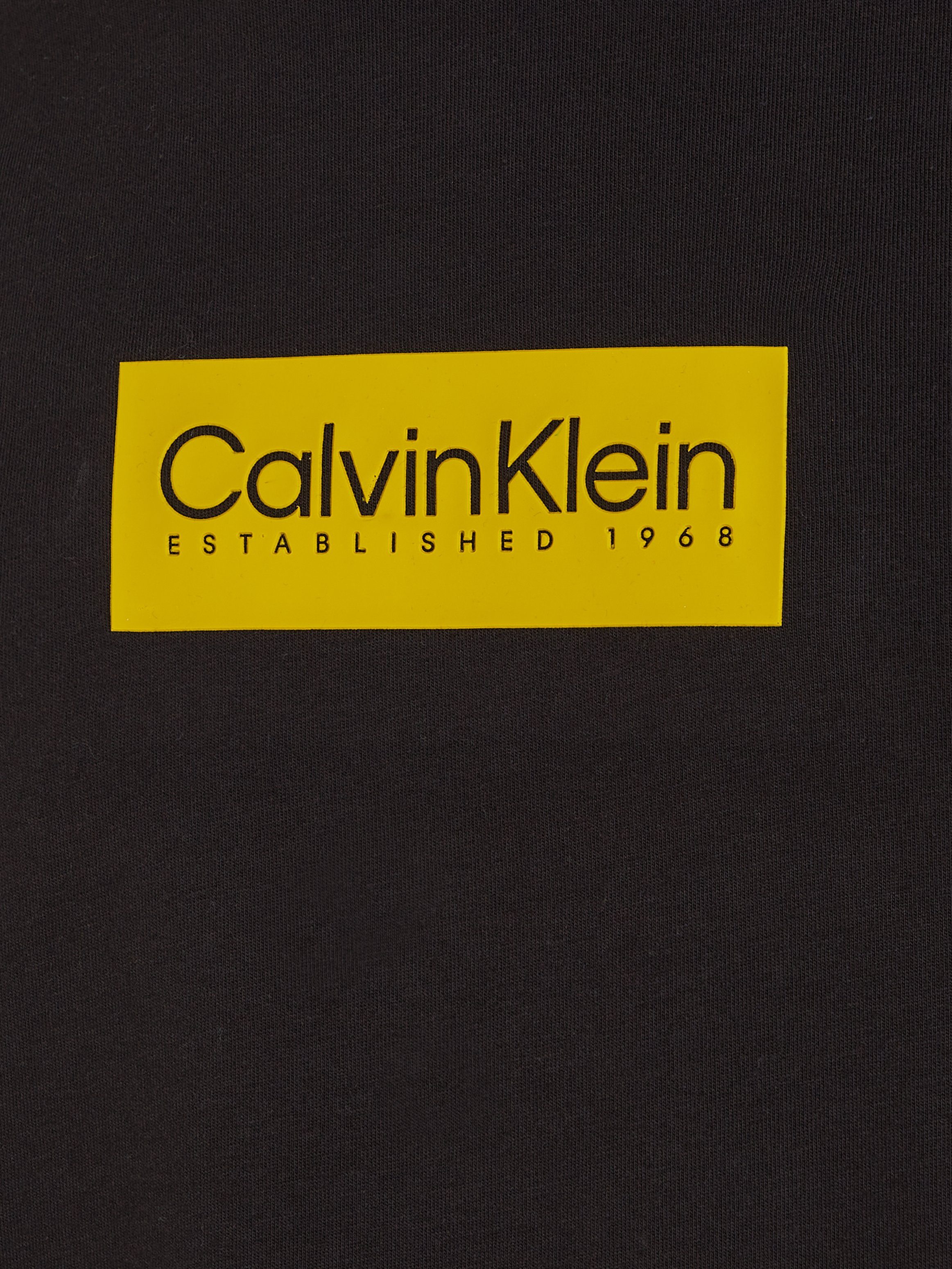 Calvin Klein T-Shirt RAISED T-SHIRT LOGO RUBBER