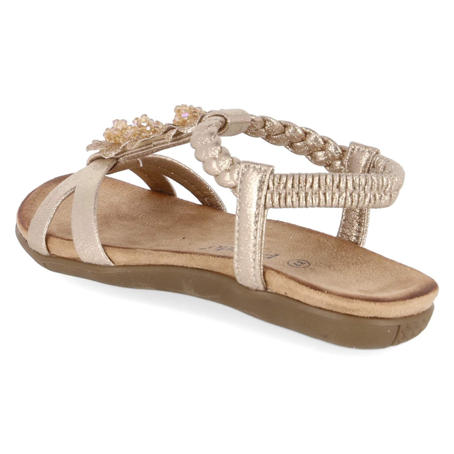 Palado Palado 8018815-699 gold Damen Textil & Synthetik gold Sandalette