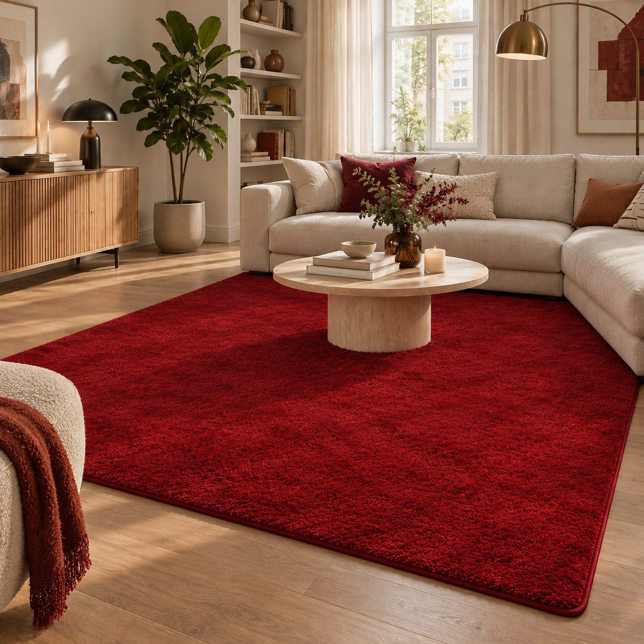 Pergamon Hochflor-Teppich Hochflor Langflor Super Soft Teppich Silky, Rechteckig, Höhe: 30 mm