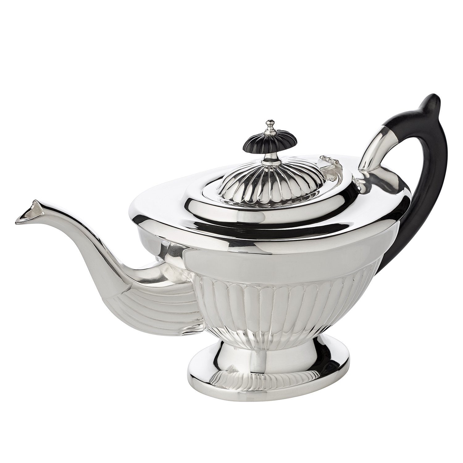EDZARD Teekanne Queen Anne, 900 l, Schwerversilbert(QauliPlated)