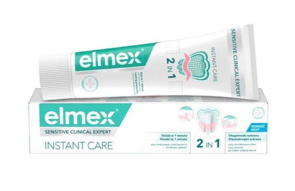 elmex Zahnpasta Sensitive Clinical Expert Instant Care Zahnpasta