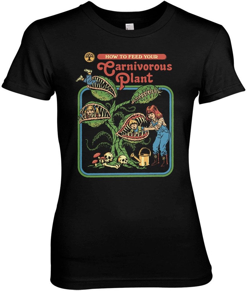 Steven Rhodes T-Shirt Carnivorous Plant Girly Tee