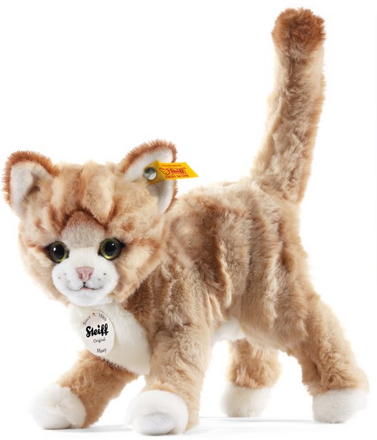 Image of Steiff Kuscheltier "Katze", 25cm, braun