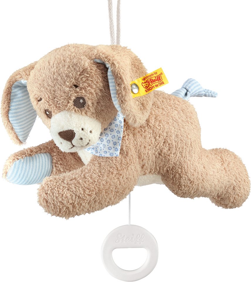 Image of Steiff - Gute-Nacht-Hund Spieluhr blau 22cm