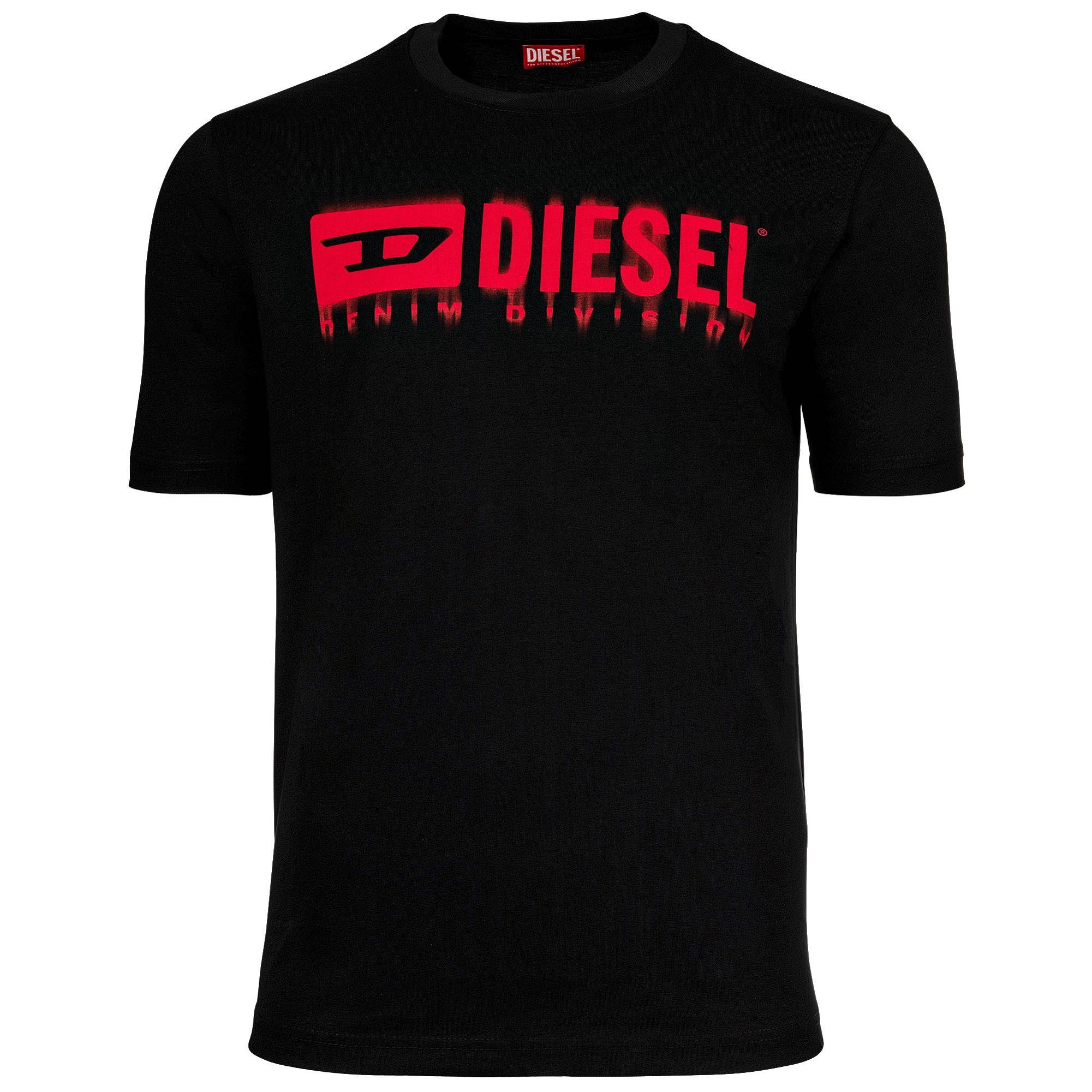 Diesel T-Shirt Herren T-Shirt 1er Pack Baumwolle (Packung, 1er Pack) günstig online kaufen