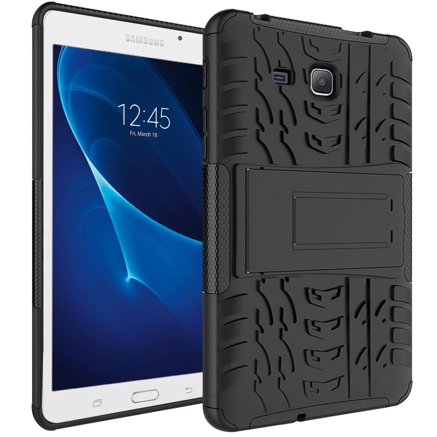 CoolGadget Tablet-Hülle Hybrid Outdoor Hülle für Samsung Galaxy Tab A 7.0 ( 2016) 7,0 Zoll, Hülle Outdoor Schutzhülle für Samsung Tab A 7.0 (2016)  Tablet Case