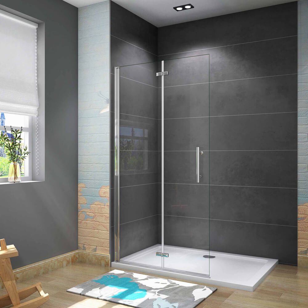 duschspa Duschwand 185cm Duschwand Faltwand Glaswand Duschtrennwand 6mm NAN günstig online kaufen