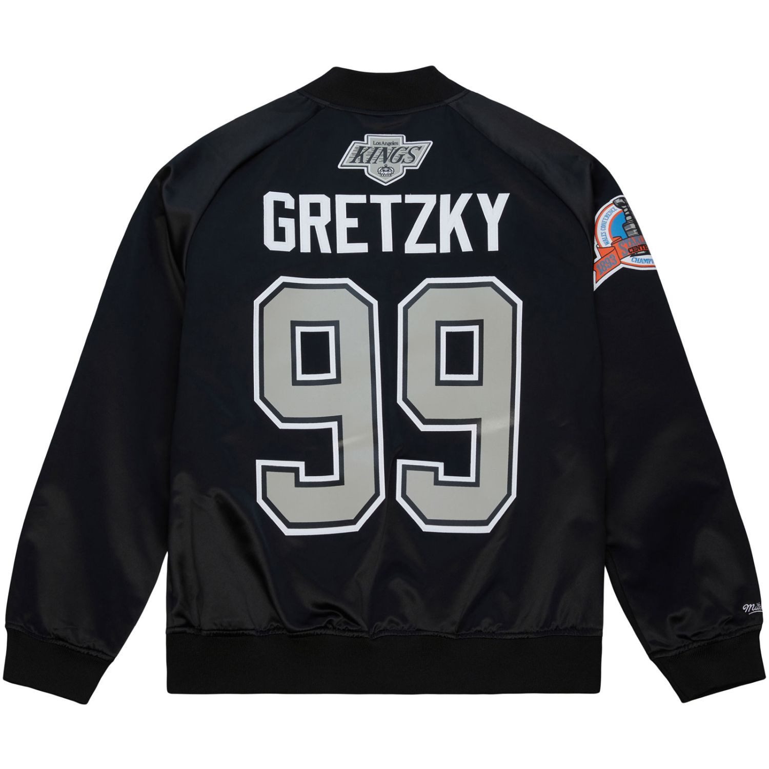 Mitchell & Ness Bomberjacke Satin Los Angeles Kings Wayne Gretzky günstig online kaufen