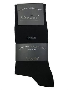 Cocain underwear Businesssocken 9 Paar Damen & Herren Socken (9-Paar) handgekettelt in 200 Nadelqualität