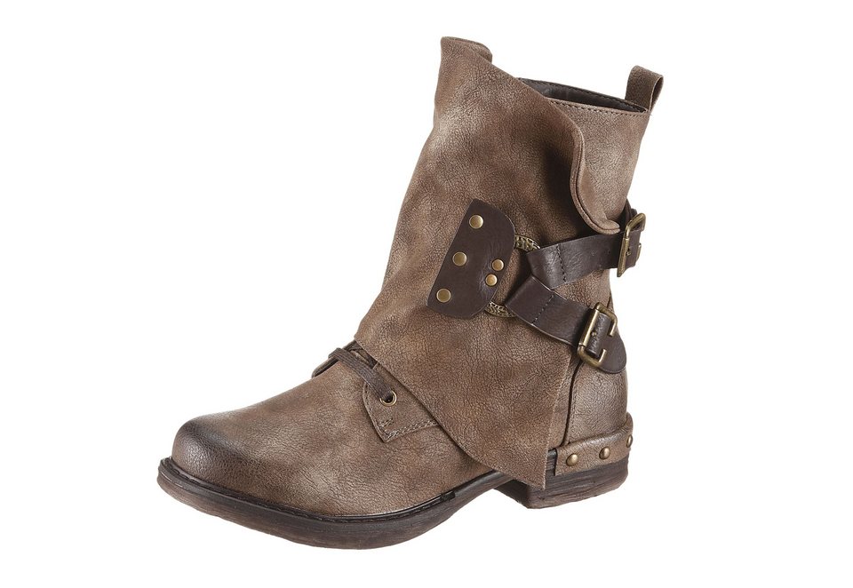 Rieker Schnürboots mit Nietenbesatz Rieker Schnürboots mit Nietenbesatz