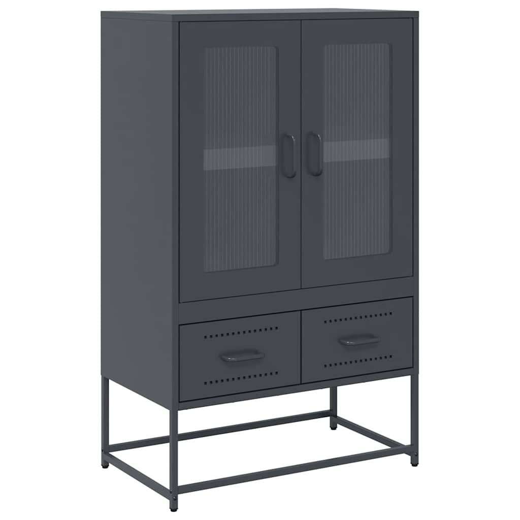 vidaXL Highboard Highboard Anthrazit 68x39x111,5 cm günstig online kaufen