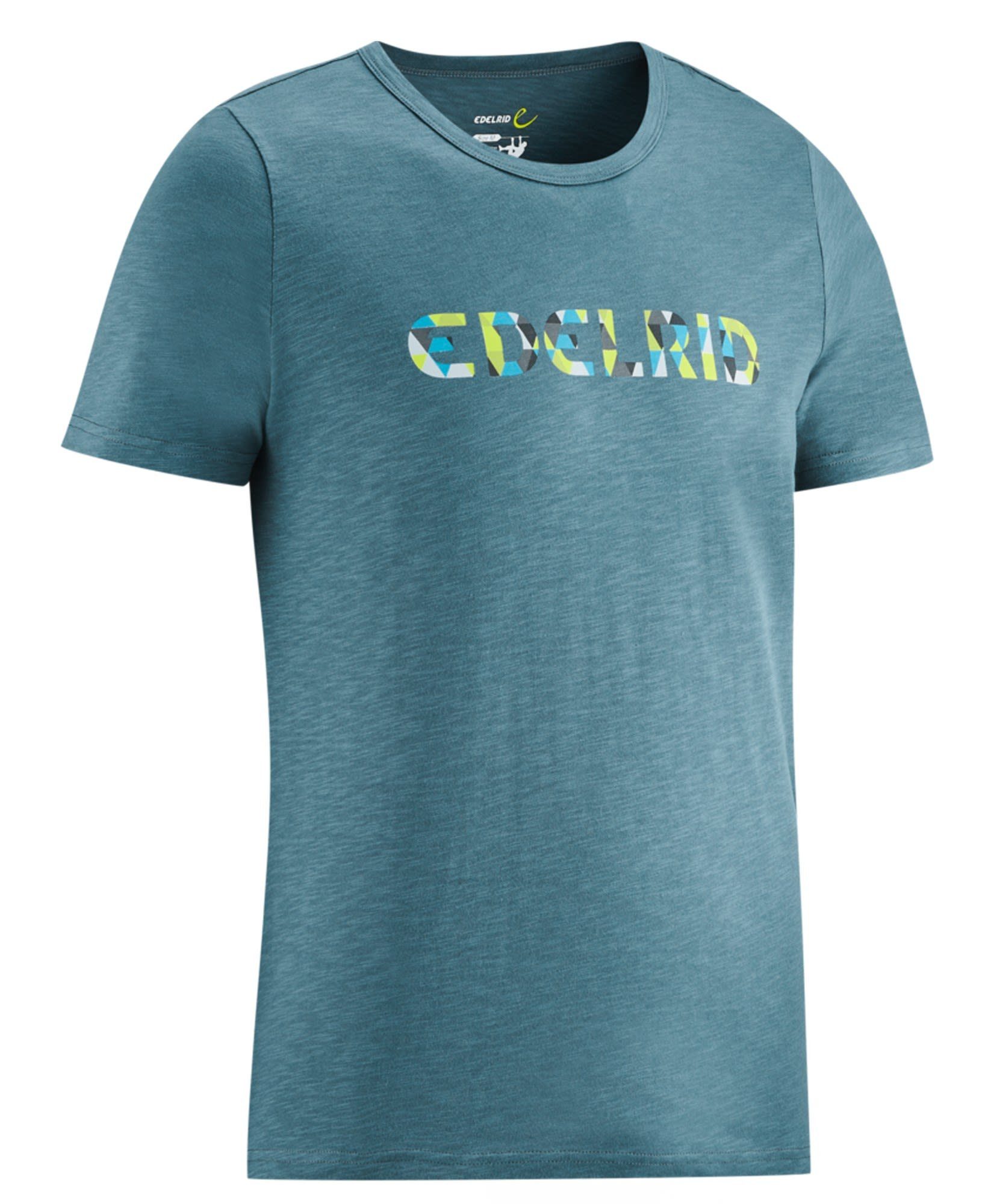 Edelrid T-Shirt Edelrid M Highball T-shirt Iv Herren Kurzarm-Shirt Orion Blue