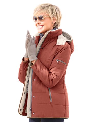 CASUAL LOOKS Куртка с abzippbarer капюшон