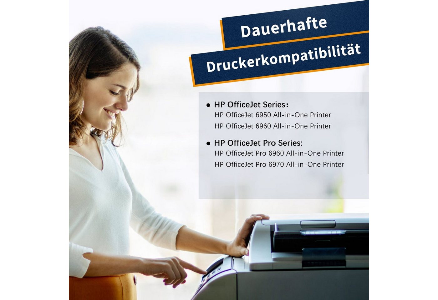 Thumbnail - ColorKing Multipack 903 Druckerpatronen Ersatz für HP 903XL HP 903 Tintenpatrone (OfficeJet pro 6970 6960 6950)