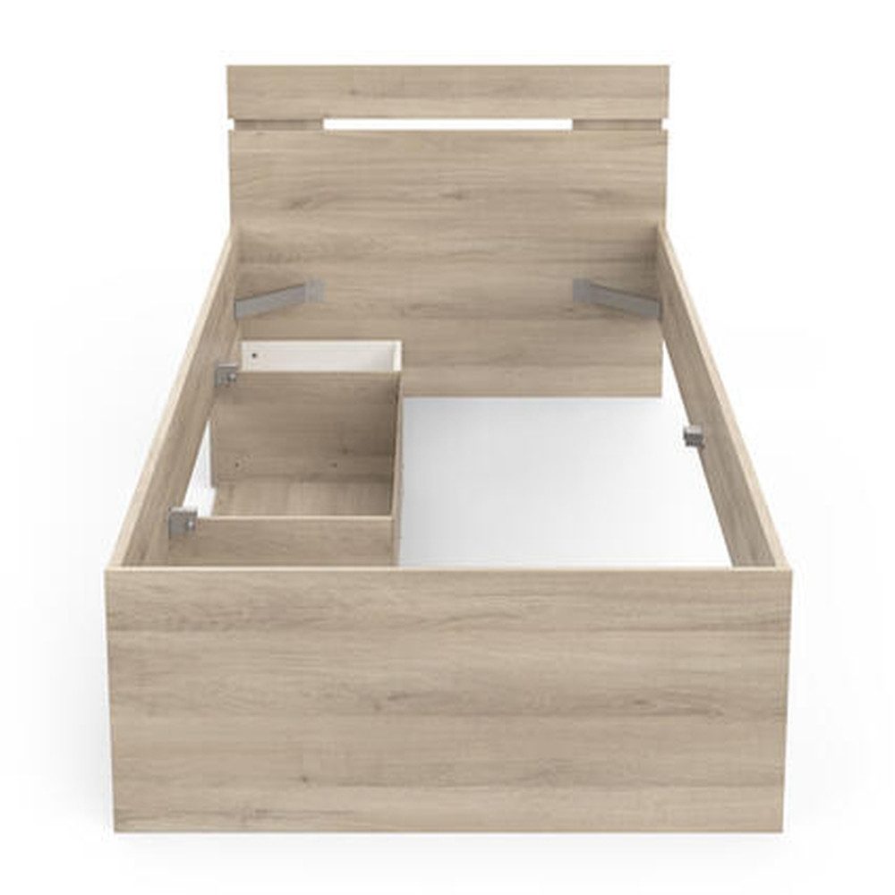 PREISBRECHER Einzelbett Michigan, 95 x 74 x 204 cm (B/H/T)