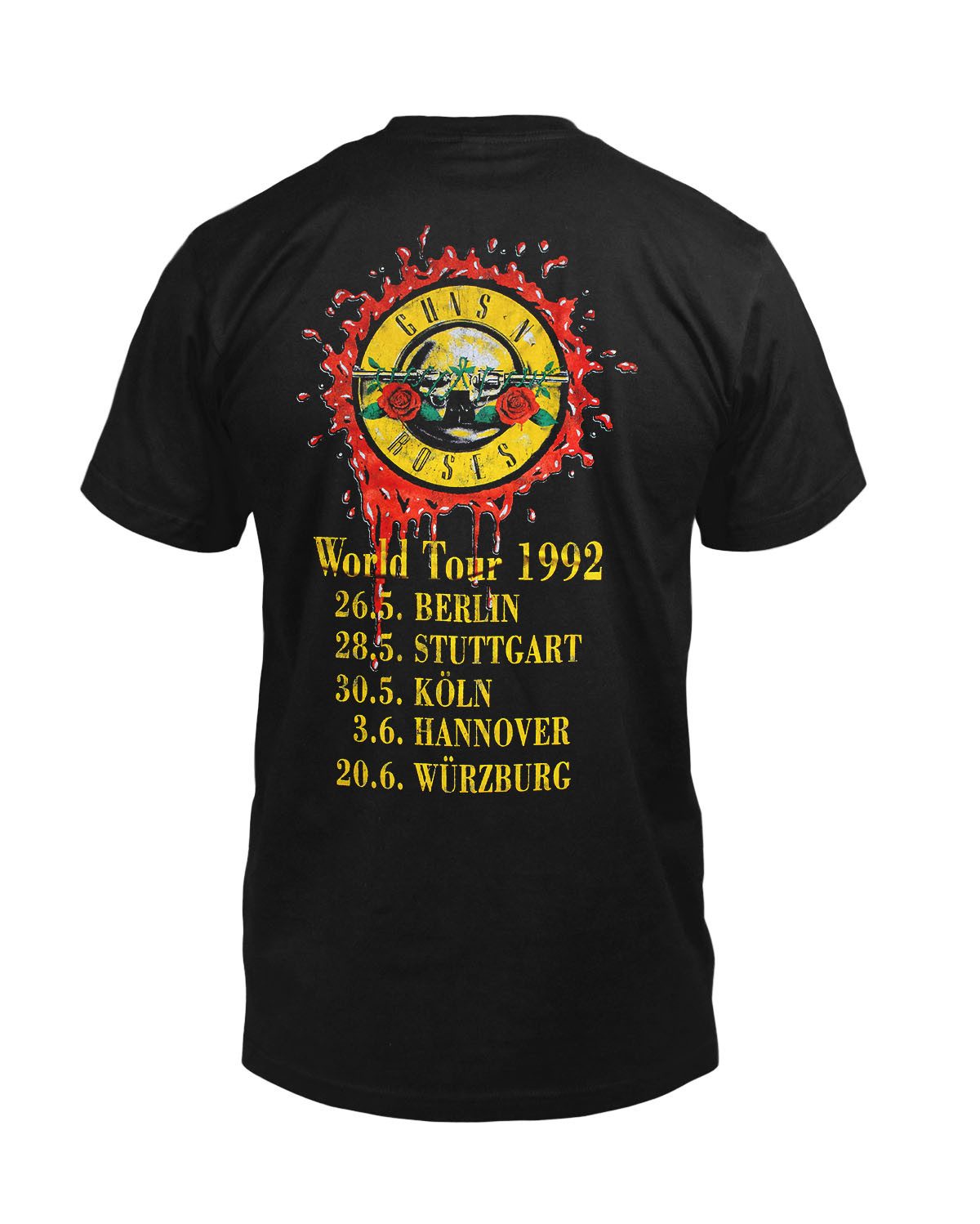 Guns N' Roses T-Shirt Use Your Illusion World Tour