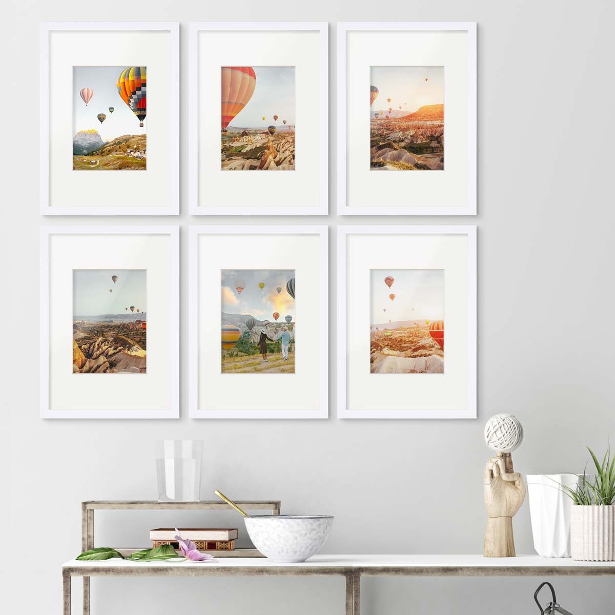 PHOTOLINI Bilderrahmen 6er Set 21x30 cm günstig online kaufen