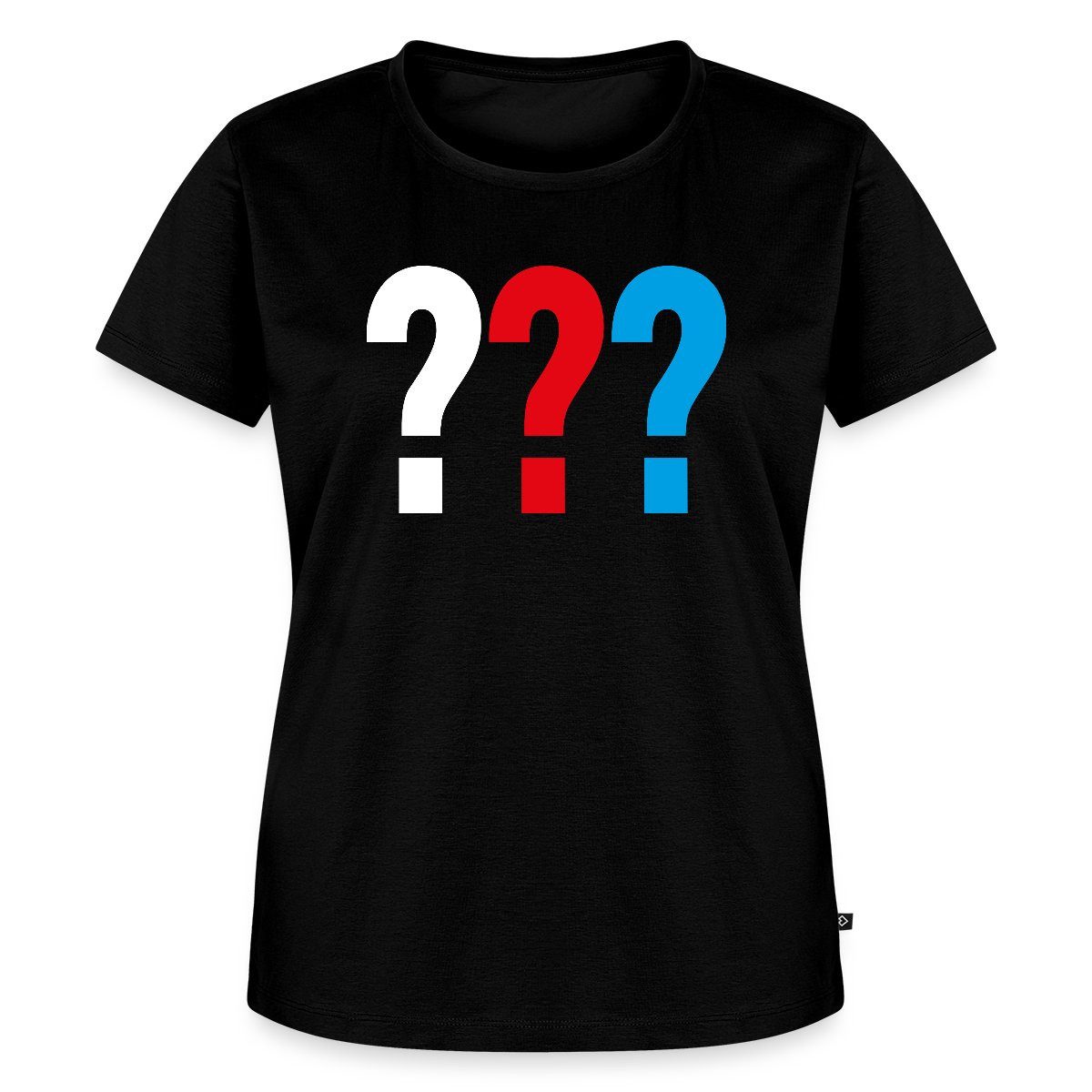 T-Shirt Die Drei Fragezeichen Logo Frauen Premium T-Shirt