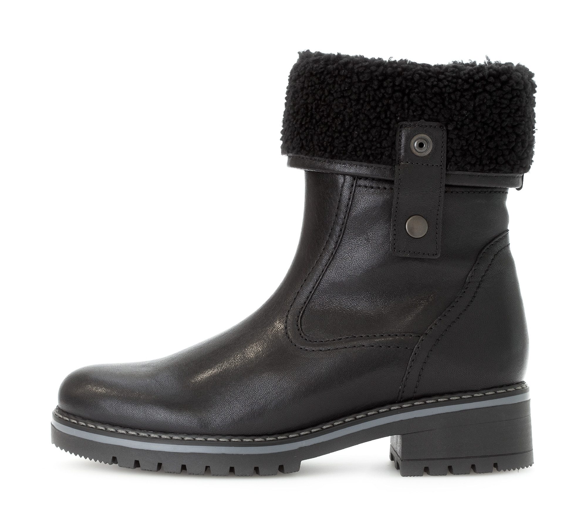 Gabor GENUA Winterboots, Blockabsatz, Winterstiefelette, mit Reißverschluss, G-Weite