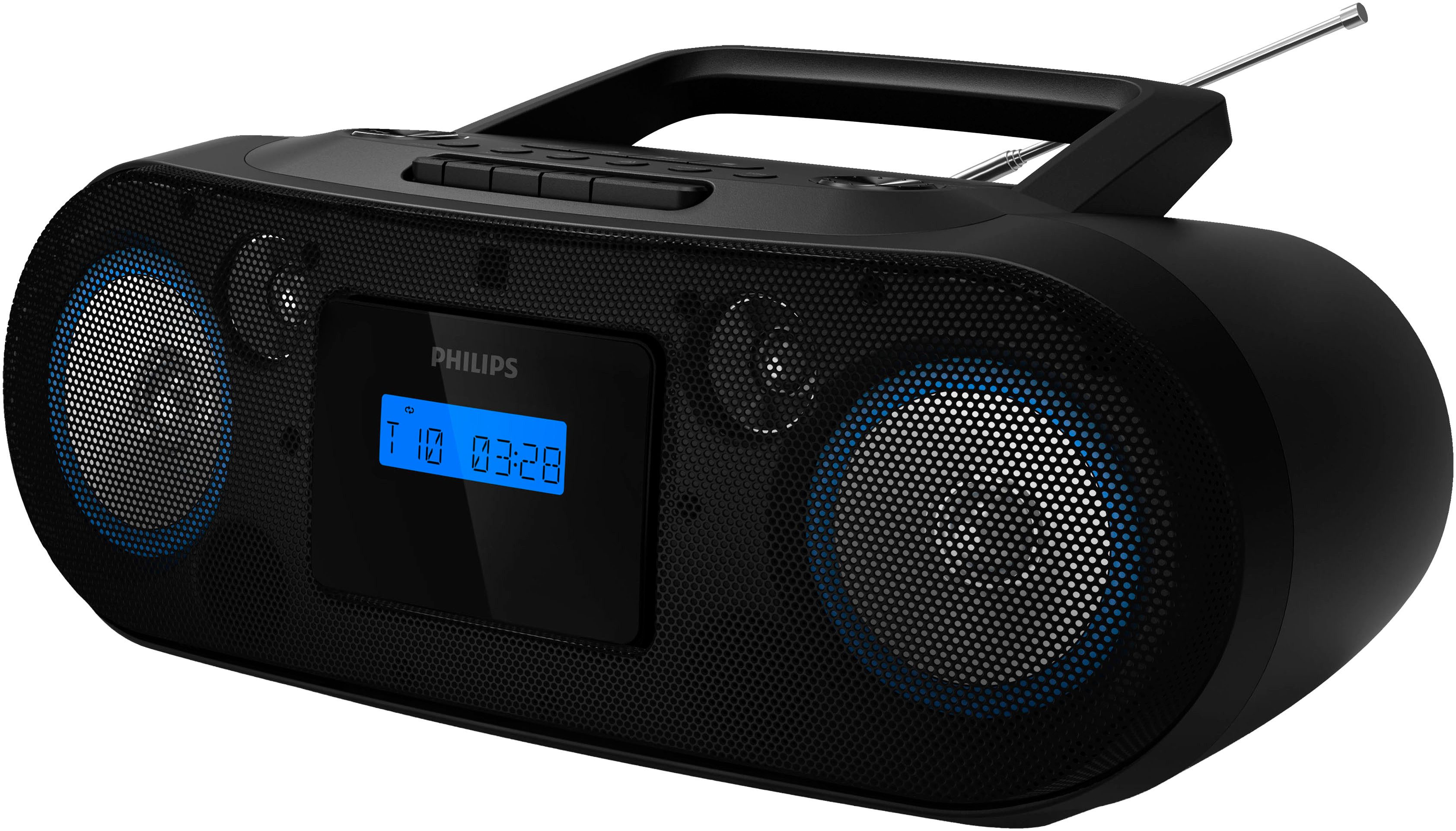 Philips TAZ7500 CD-Radiorecorder (Digitalradio (DAB), FM-Tuner, UKW mit RDS, 12 W)
