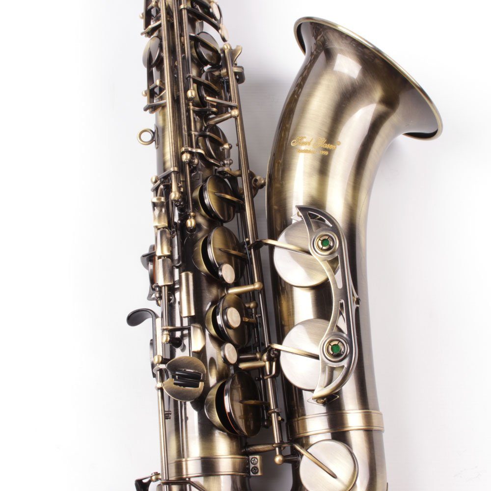 Karl Glaser Saxophon Tenor Saxophon, Einsteiger-Set, Inkl. Softkoffer und Gurt