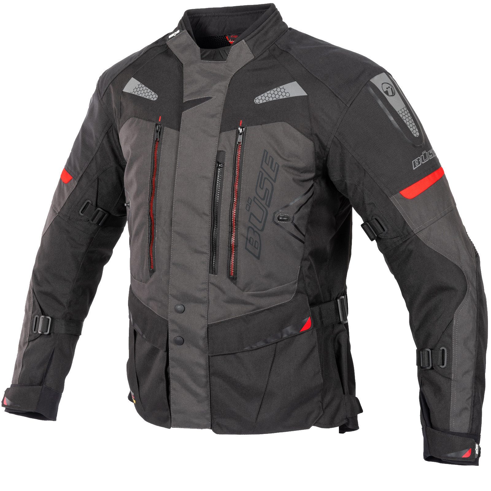 Büse Motorradjacke Büse Monterey Textiljacke schwarz / anthrazit Herren atmungsaktiv
