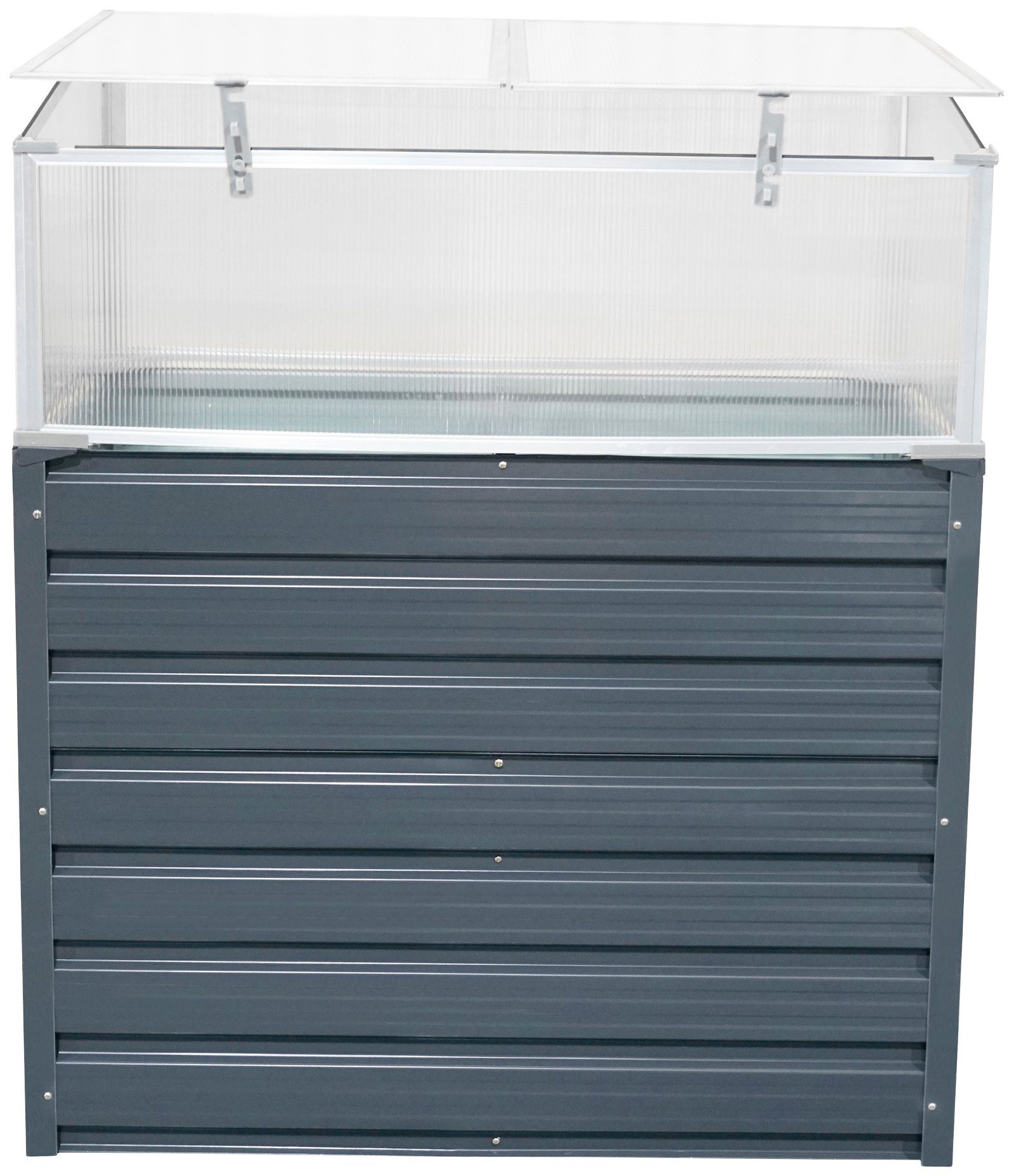 KONIFERA Frühbeet »GBX-CF8«, BxTxH: 99x60x43 cm, mit Frühbeetaufsatz-HomeTrends