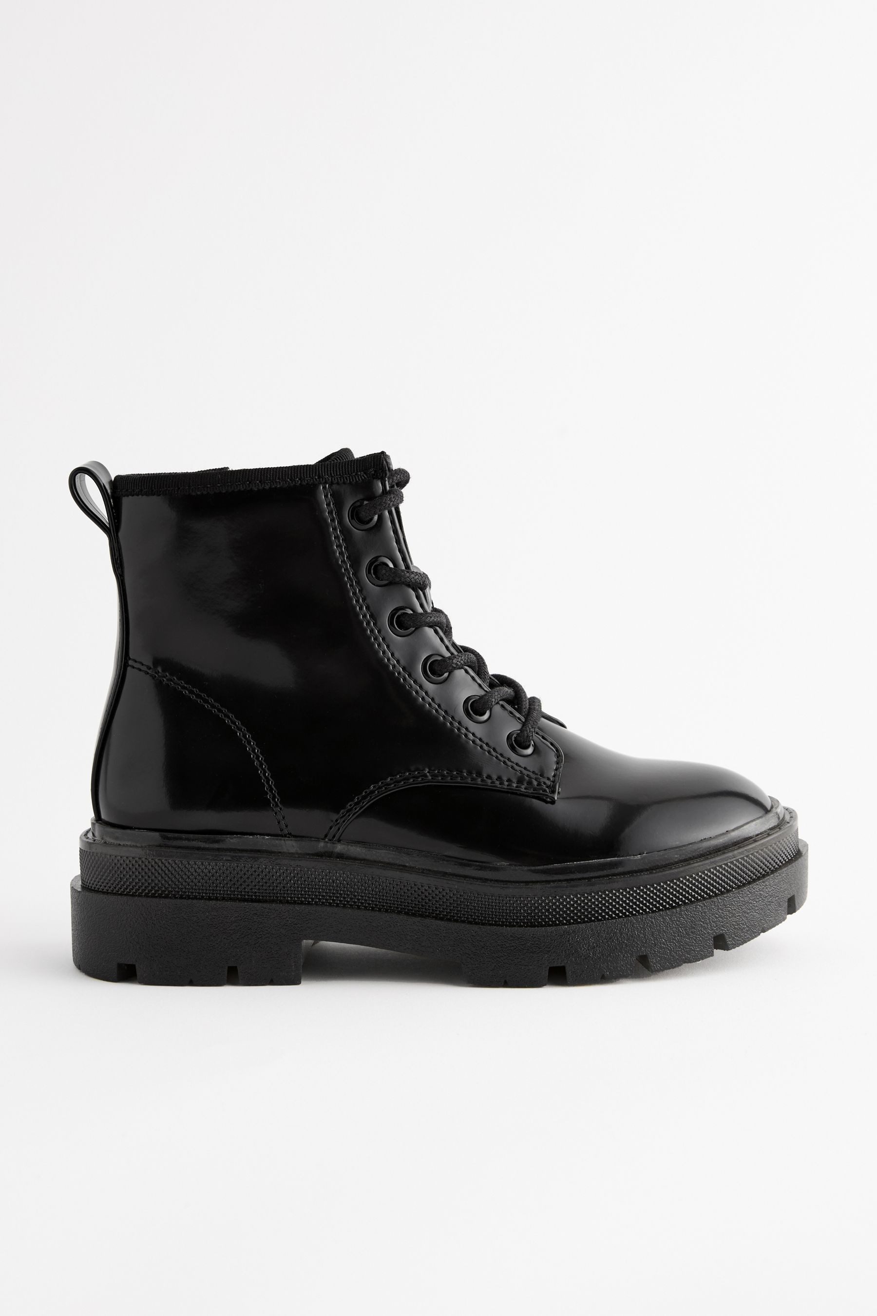 Next Schnürstiefel mit dicker Sohle Schnürstiefelette (1-tlg)