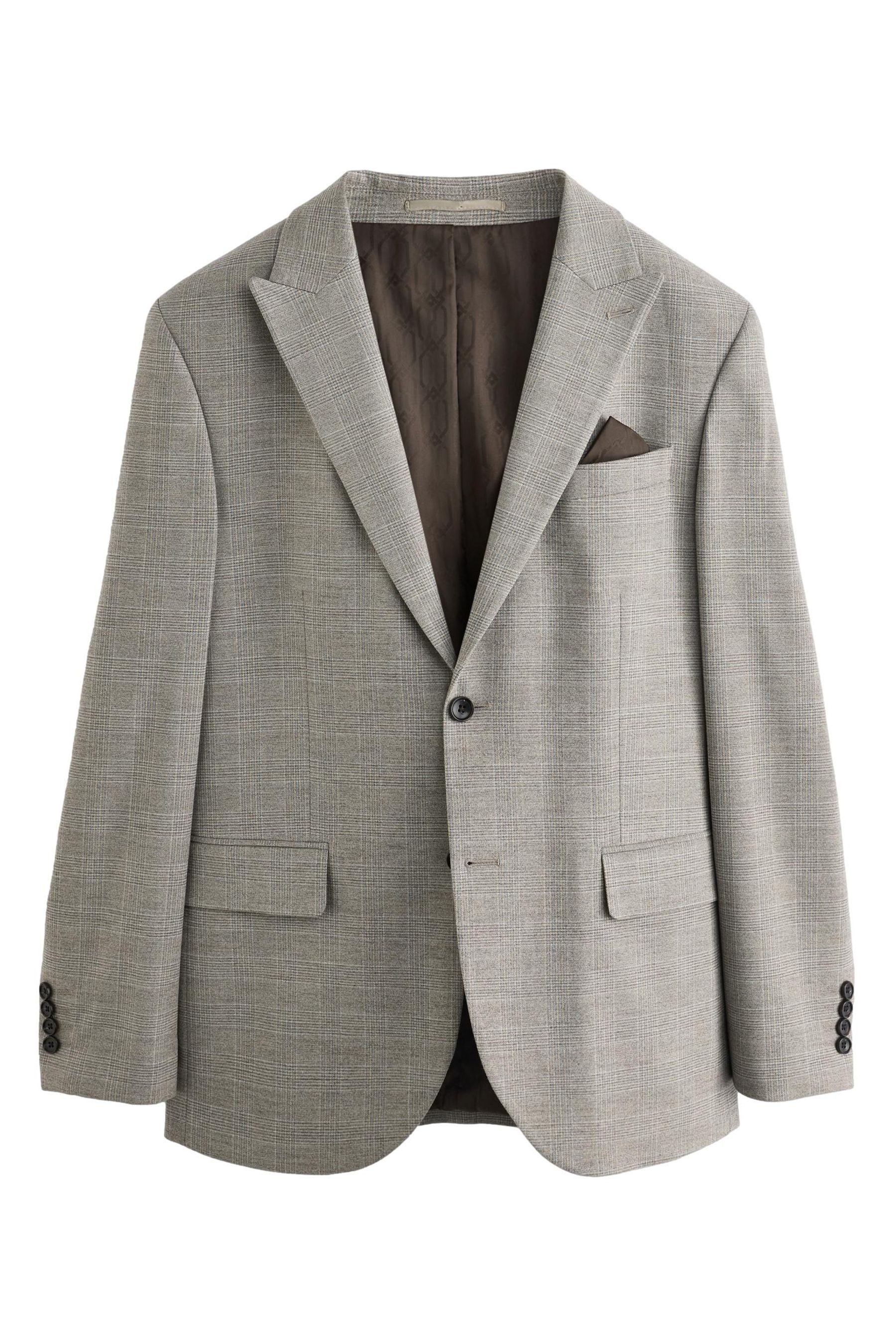 Next Baukastensakko Slim Fit Anzugsakko mit Karomuster (1-tlg) günstig online kaufen