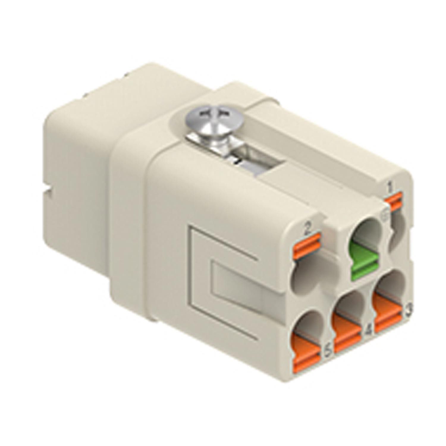 Ilme DIN-Stecker Titel:CQYF 05 Ilme CQY Buchseneinsatz (F) AXYR-Federsteckanschluss, Keine Verpackungseinheiten, Kein Mindestauftragswert