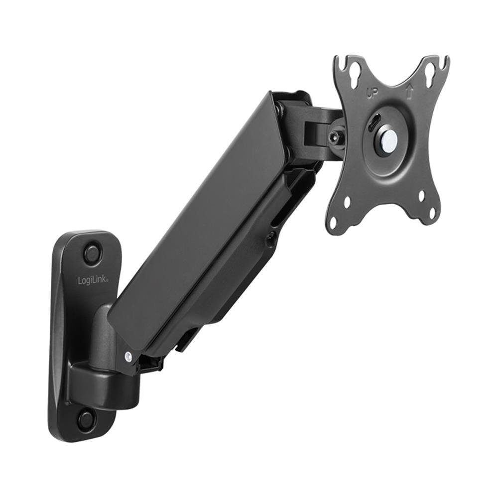 LogiLink Monitor-Halterung Monitorwandhalterung 17-32", (bis 32,00 Zoll, Gasdruckfeder 90-380 mm)