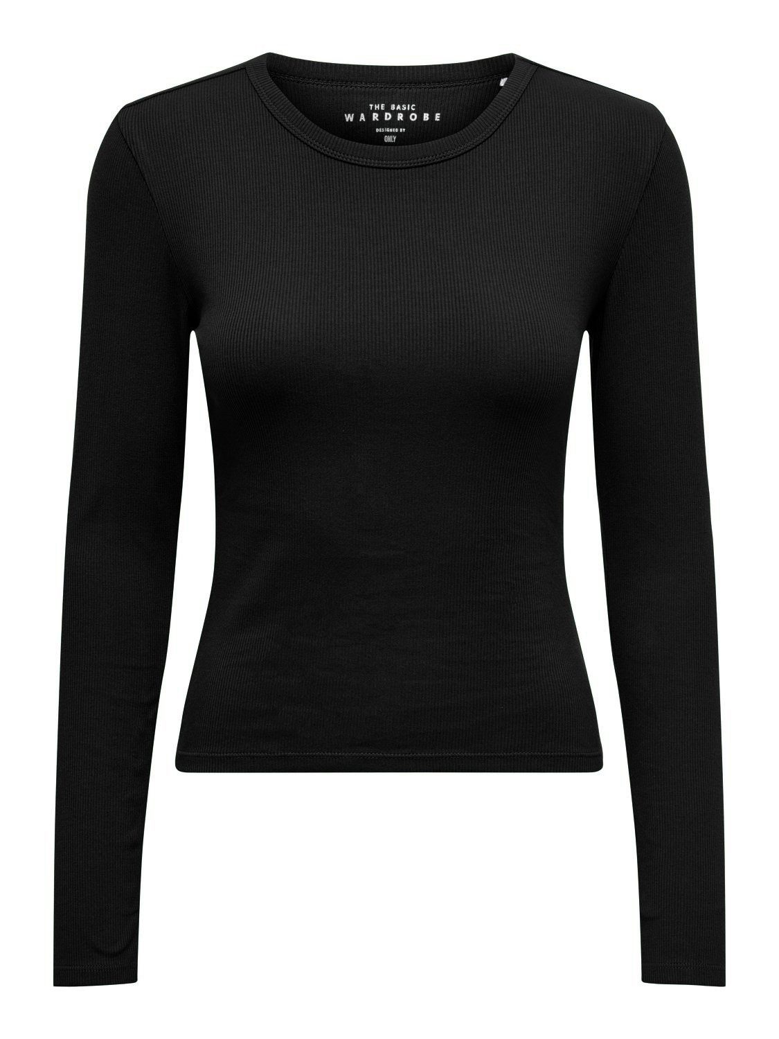 ONLY Langarmshirt ONLEASY L/S O-NECK TOP günstig online kaufen