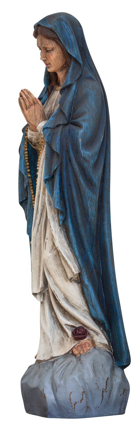 Aubaho Dekofigur XXL Skulptur Heiligenfigur Figur Maria 80cm Madonna Statue Antik-Stil