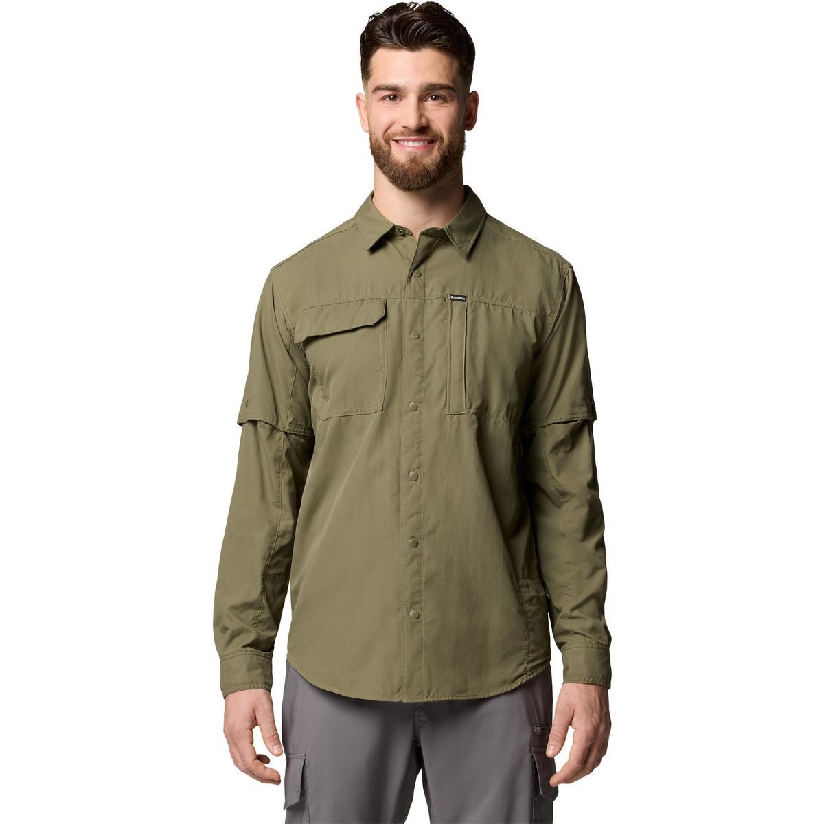 Columbia Funktionsshirt Skien Valley Long Sleeve Shirt Outdoor-Hemd mit UV-Schutz und Insect Shield, ideal für Wanderungen