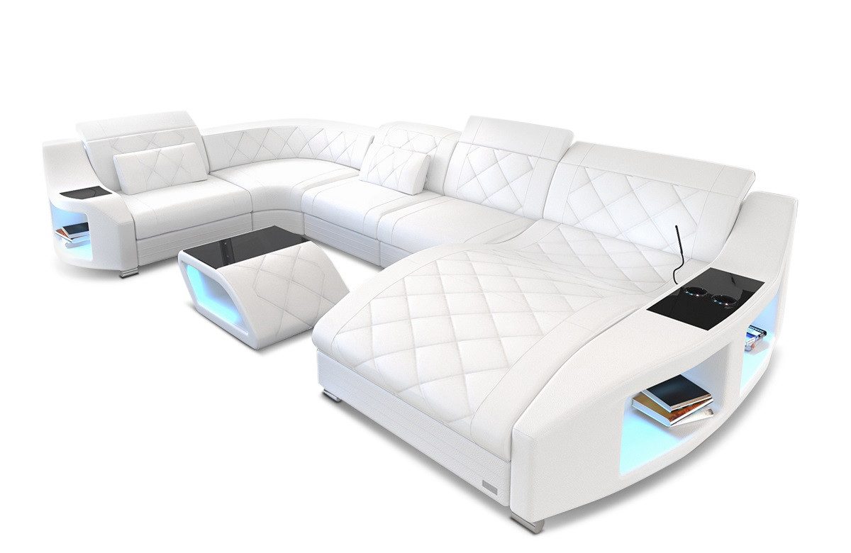 Sofa Dreams Wohnlandschaft Sofa Leder Swing günstig online kaufen
