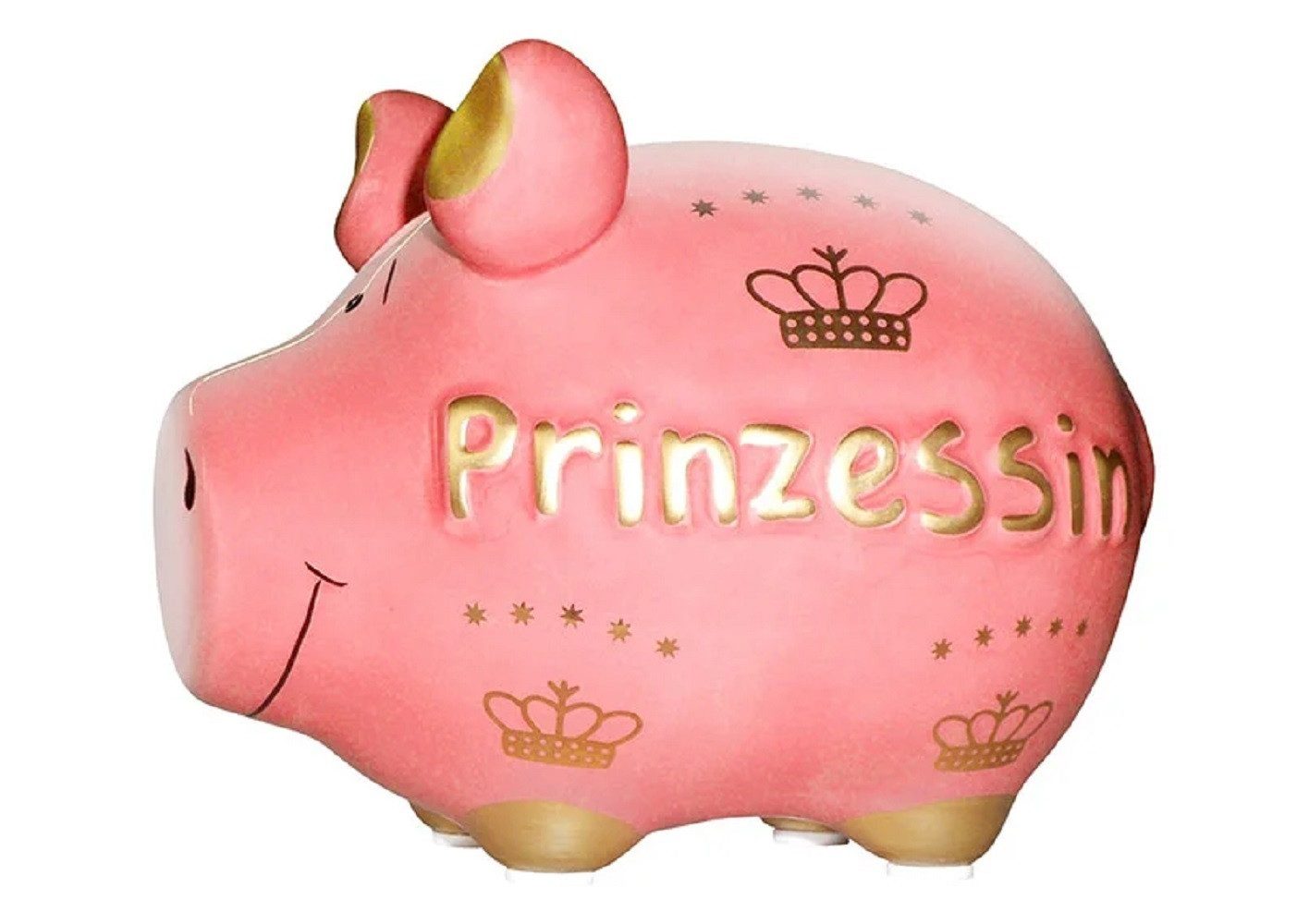 Wurm Spardose KCG Spardose Kleinschwein Prinzessin, Keramik, 12,5x9x9 cm