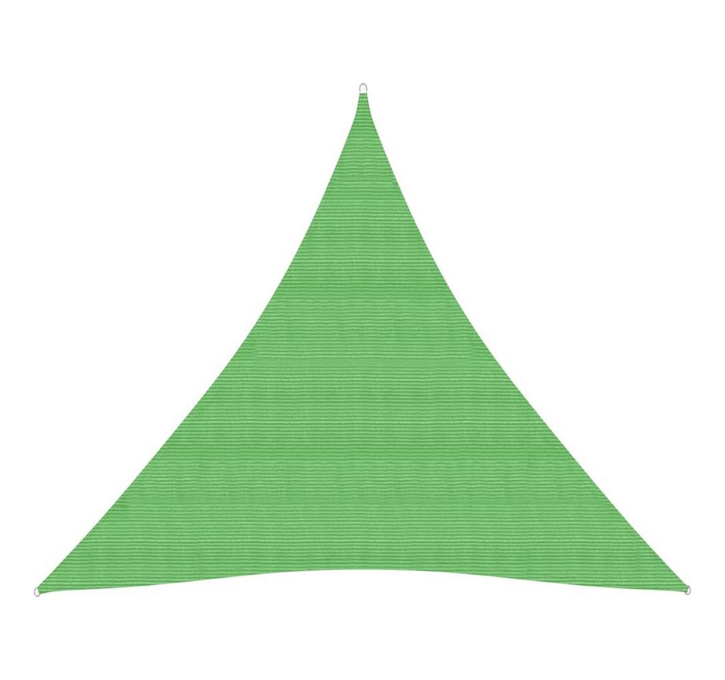 Thumbnail - furnicato Sonnensegel 160 g/m² Hellgrün 4,5x4,5x4,5 m HDPE, (1-tlg)