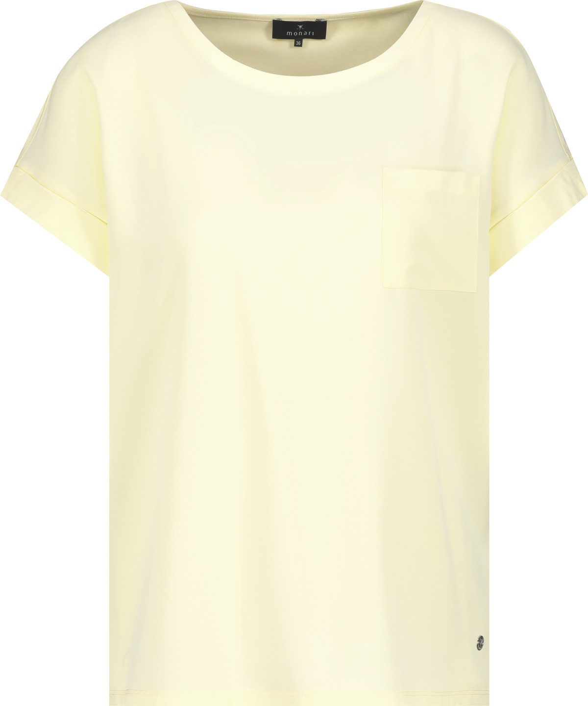 Monari Schlupfbluse mit aufgesetzter Tasche