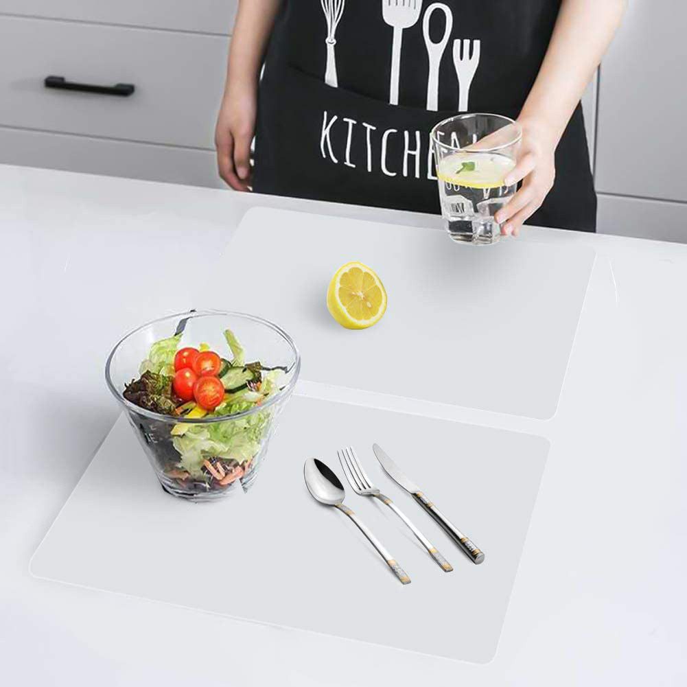 BYSURE Platzset, (4-St), Transparente Tischsets Kunststoff-Tischset günstig online kaufen