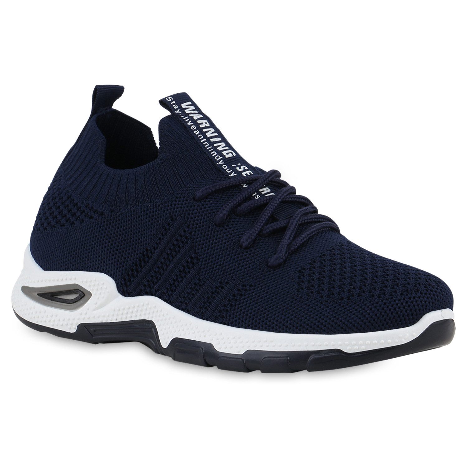 VAN HILL 841672 Laufschuh Damen Laufschuhe Sportschuhe Sportliche Strick Pr günstig online kaufen